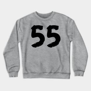 Number 55 Crewneck Sweatshirt